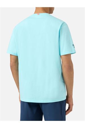 Portofino Man Cotton T-Shirt With Front Print MC2 SAINT BARTH | T-Shirt | POT000104533L